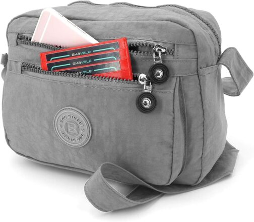 ekavale - Small Shoulder Bag Made Of Water-repellent Nylon - Handbag For Women And Girls - Crossbody Bag - Lightweight Shoulder Bag – Bild 5