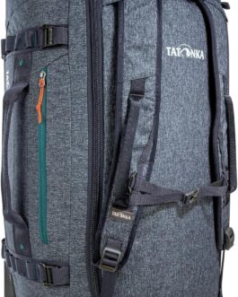 Tatonka Trolley Duffle Roller – Faltbare Reisetasche mit Rollen und Rucksackfunktion – In eigener Deckeltasche verstaubar