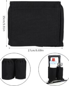 Bremorou Travel Luggage Cup Holder Luggage Travel Cup Holder Drink Holder for Bottle Holder Business People Travelers Accessories Black Travel Accessories Universal for Flight Attendants