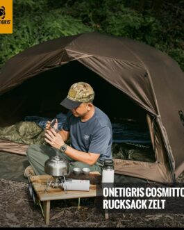 OneTigris COSMITTO 2 Person Backpack Tent – Freestanding Lightweight Waterproof 3 Season Camping Tent for Outdoor Hiking Mountaineering