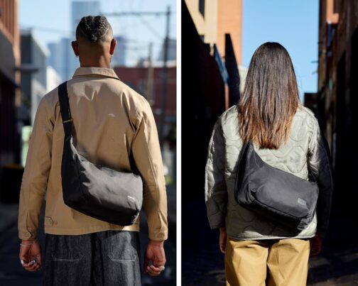 Bellroy Laneway Crescent Bag (12 Litre Slim Crescent Shoulder Bag with Interior and Exterior Pockets, Adjustable Strap and Surprising Storage) – Bild 7