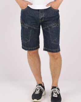 Schuerzenfabrik Men’s Short Denim Shorts in 5-Pocket Design, Also as Cargo Jeans, Shorts 100% Cotton, 2 Colours, 2 Models