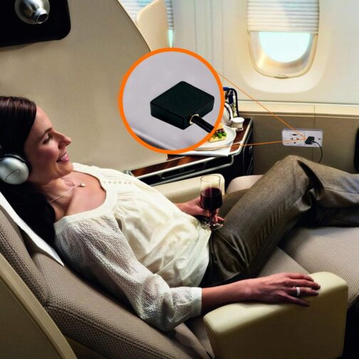 Gold Plated Airplane Flight Headphone Adapters (Pack of 2) | Allows you to use your Earphones with all In-Flight Media Systems | This Airline Plane Headset Converter Enables Great Sound on all Planes – Bild 8