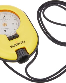 Suunto® 20/360R Compass – Yellow – One Size – Floating Hand Lightweight Professional Mirrored Compass