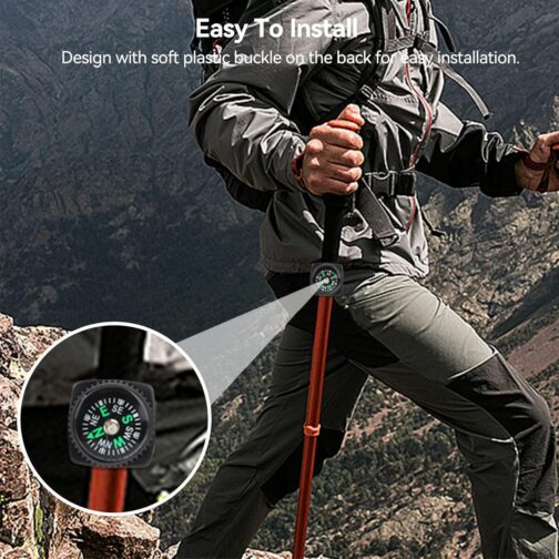Cyrank 25pcs Button Compass, Mini Compass, Outdoor Compass, Pocket Compass Set, Compass Children, Pocket Compass, Portable Universal, Button Compass for Outdoor Camping Hiking – Bild 3