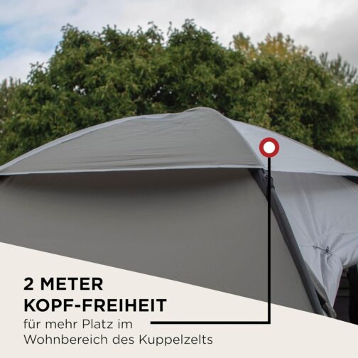 Coleman Waterfall 5 Deluxe Family Tent, 5 Man Tent with Separate Living and Bedroom, Easy to Assemble, 5 Person Tent, Waterproof WS 3000 mm – Bild 4