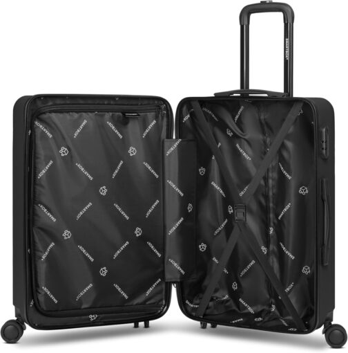 SMARTBOX Stammartikel Edition 05, black, Hard shell trolley with swivel castors – Bild 4