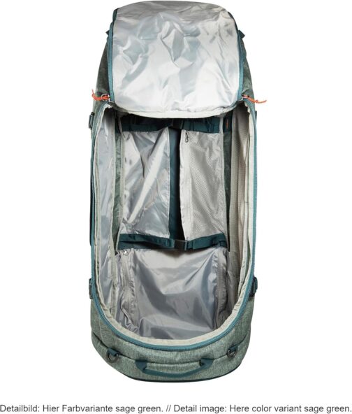 Tatonka Trolley Duffle Roller - Faltbare Reisetasche mit Rollen und Rucksackfunktion - In eigener Deckeltasche verstaubar – Bild 14