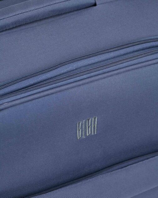 BIBA Trolley Type Travel Suitcase Purple G Trolley Handle Zip Polyester – Bild 6