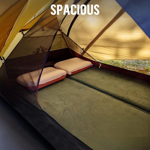 Night Cat Ultralight Tent for 1 Person: Waterproof Camping Hiking Tent for Outdoors Double Layer – Bild 5