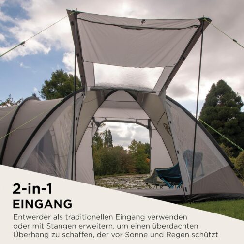 Coleman Waterfall 5 Deluxe Family Tent, 5 Man Tent with Separate Living and Bedroom, Easy to Assemble, 5 Person Tent, Waterproof WS 3000 mm – Bild 7