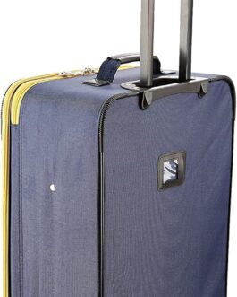 Rockland Luggage 4 Piece Set, Navy, One Size