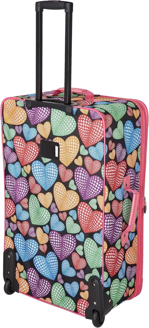 Rockland 4 Piece New Heart Luggage Set, Newheart, One Size – Bild 2