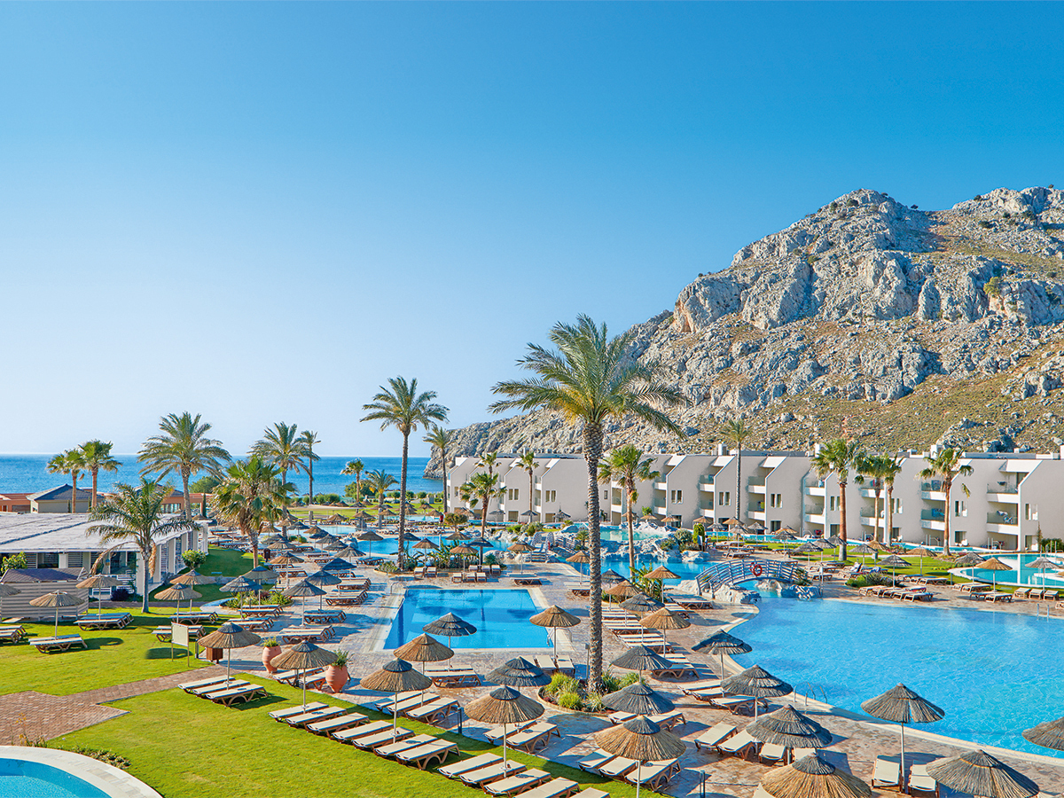 Buche jetzt deinen Traumurlaub im Atlantica Aegean Blue in  ➝ schon ab 1447 €!