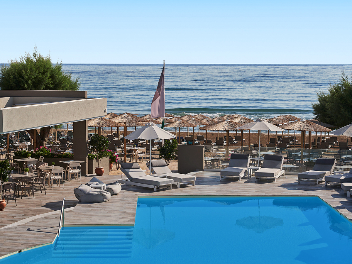 Buche jetzt deinen Traumurlaub im Atlantica Amalthia Beach in  ➝ schon ab 1058 €!