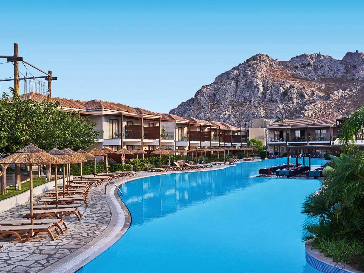 Buche jetzt deinen Traumurlaub im Atlantica Holiday Village Rhodes in  ➝ schon ab 1162 €!
