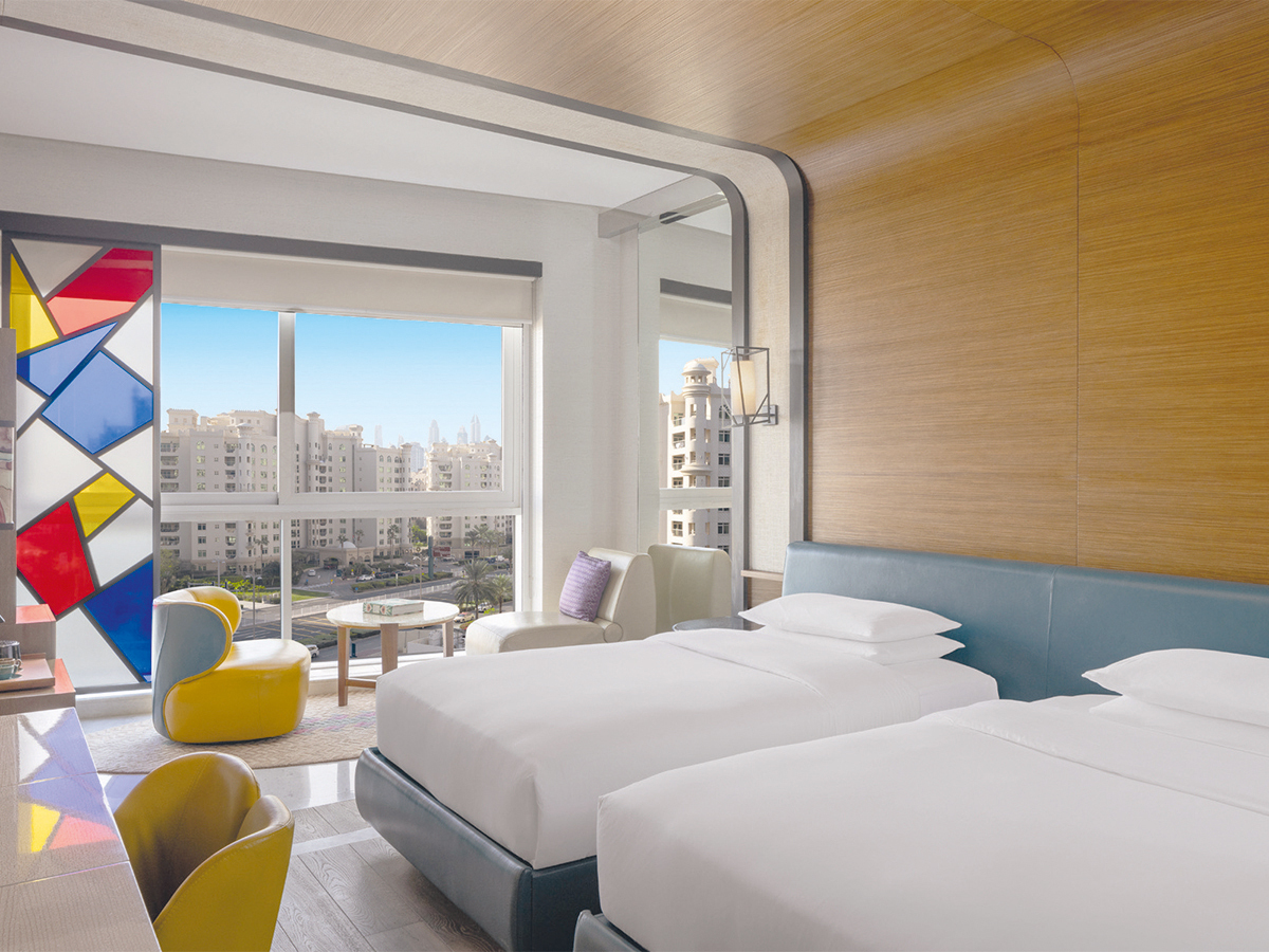 Buche jetzt deinen Traumurlaub im Hotel Andaz Dubai The Palm by Hyatt in  ➝ schon ab 1249 €!