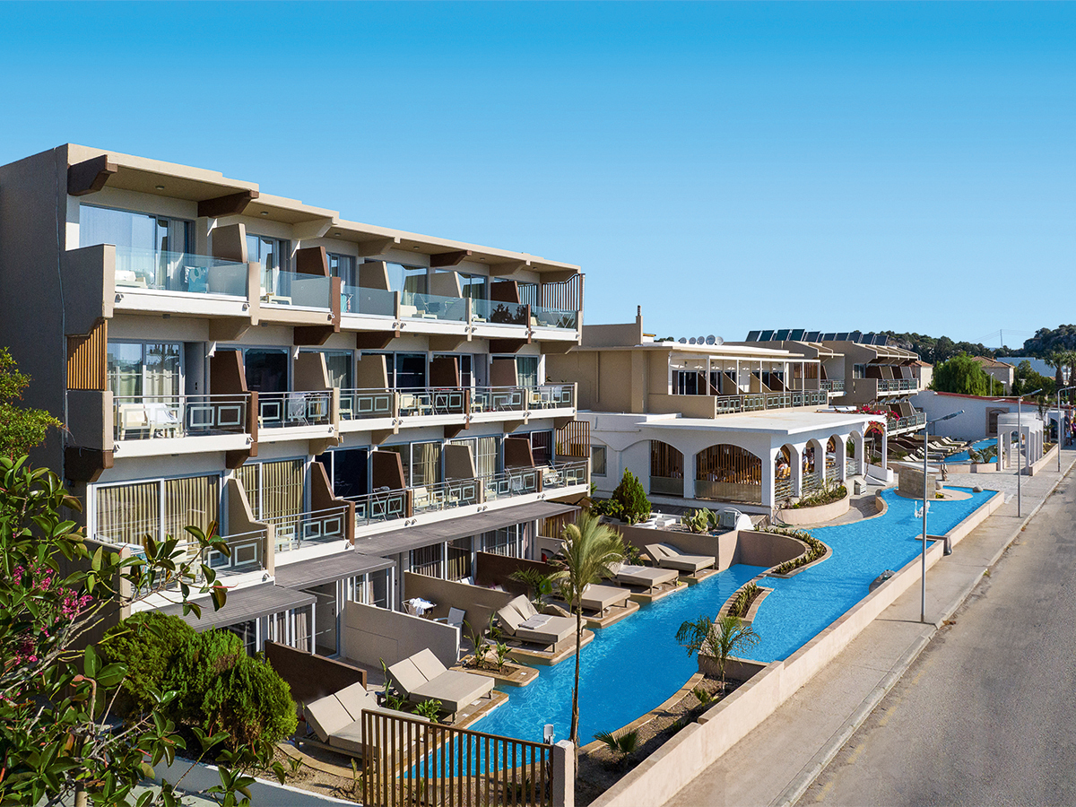 Buche jetzt deinen Traumurlaub im Hotel Kolymbia Bay Art in  ➝ schon ab 707 €!