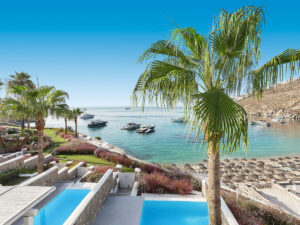 Buche jetzt deinen Traumurlaub im Mykonos Blu -  A Grecotel Resort to Live in  ➝ schon ab 1643 €!