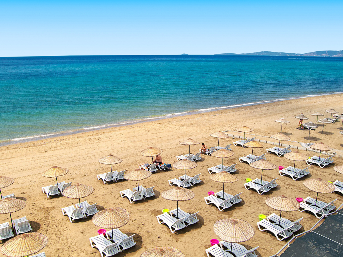 Buche jetzt deinen Traumurlaub im Hotel Gümüldür Mavi Deniz in Türkei