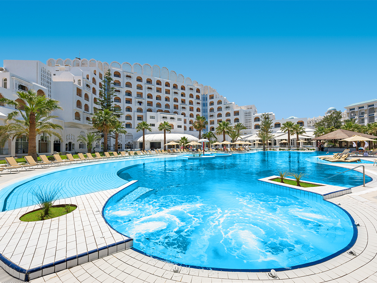 Buche jetzt deinen Traumurlaub im Hotel Marhaba Palace in Tunesien