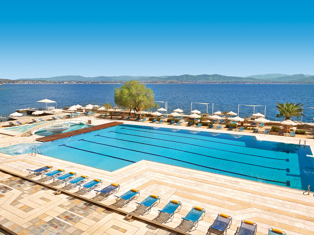 Buche jetzt deinen Traumurlaub im Wyndham Loutraki Poseidon Resort in  ➝ schon ab 1004 €!